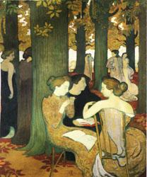 Maurice Denis The Muses oil painting image